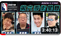 [ 第六季百萬大賽 ] 衛星單桌賽：11月7日 (四) 19:00